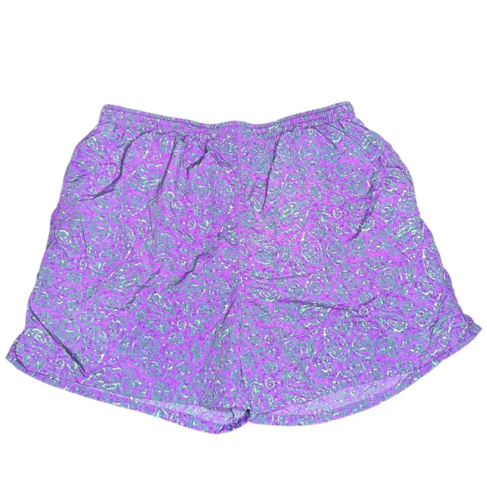 Vintage 90’s Men’s Vibrant Abstract Print Shorts